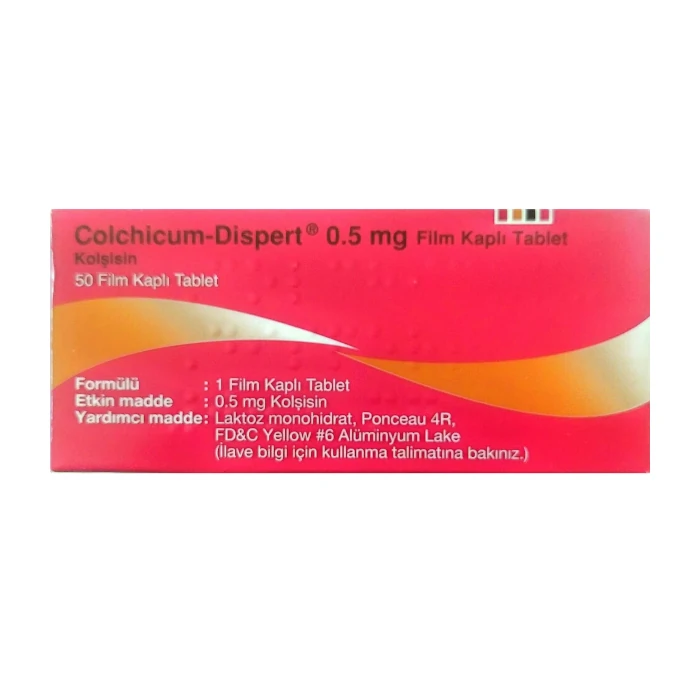 قرص کلشی سینن 0.5 میلی گرم (مداسین)– Colchicinee 0.5 mg tablet